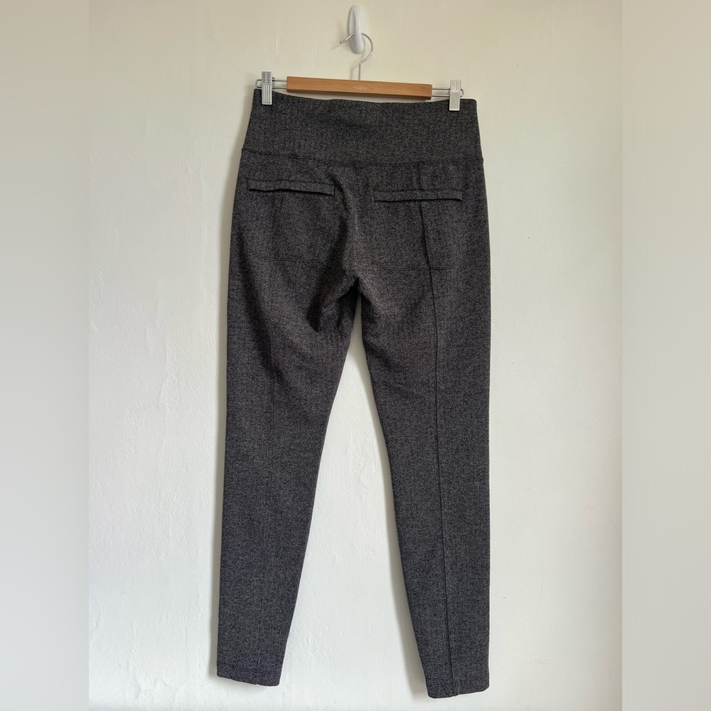 MEDIUM TALL Athleta Delancey Herringbone tights navy black white womens 2 pairs - Picture 3 of 10